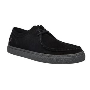 Fred Perry Unisex Adult Dawson Suede Low Walking Shoes / Black